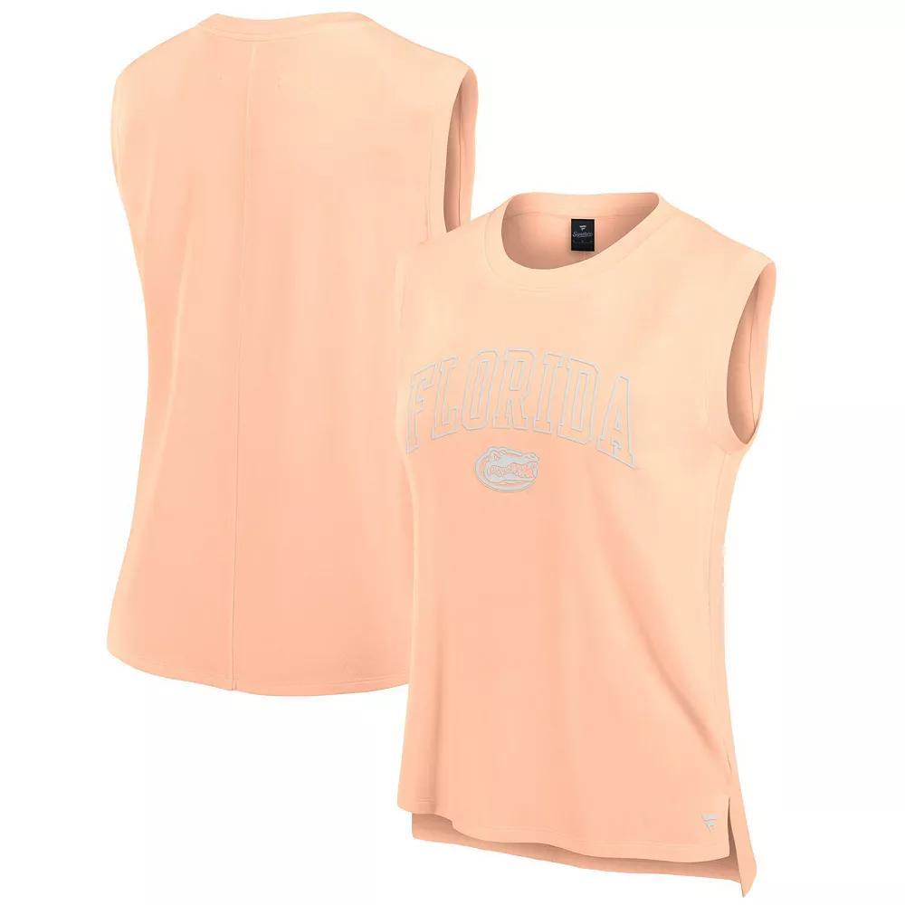 Women's Fanatics Orange Florida Gators Studio Gym Tank Top, Size: Large Product Image