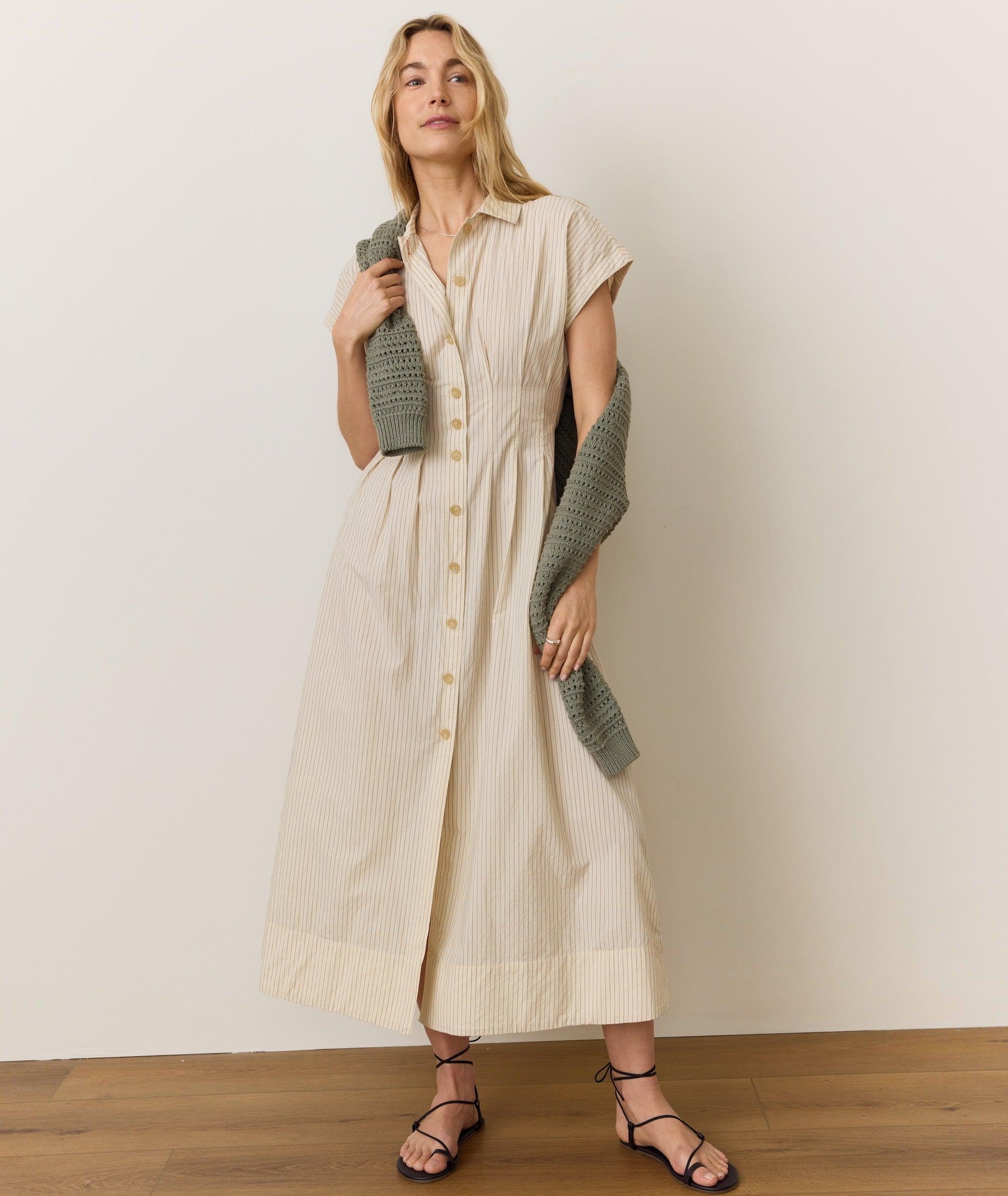 Nova Midi Shirt Dress Product Image