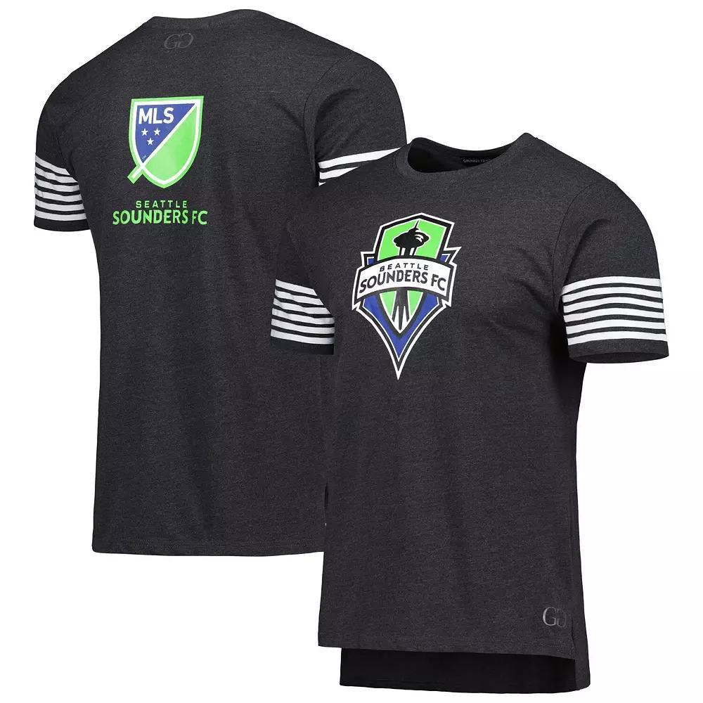 Men's Charcoal Seattle Sounders FC T-Shirt, Size: Large Product Image