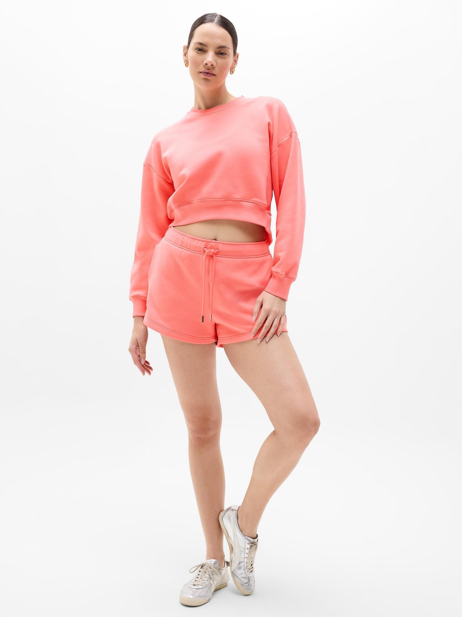 Heavyweight Terry Crop Crew Sweatshirt Product Image