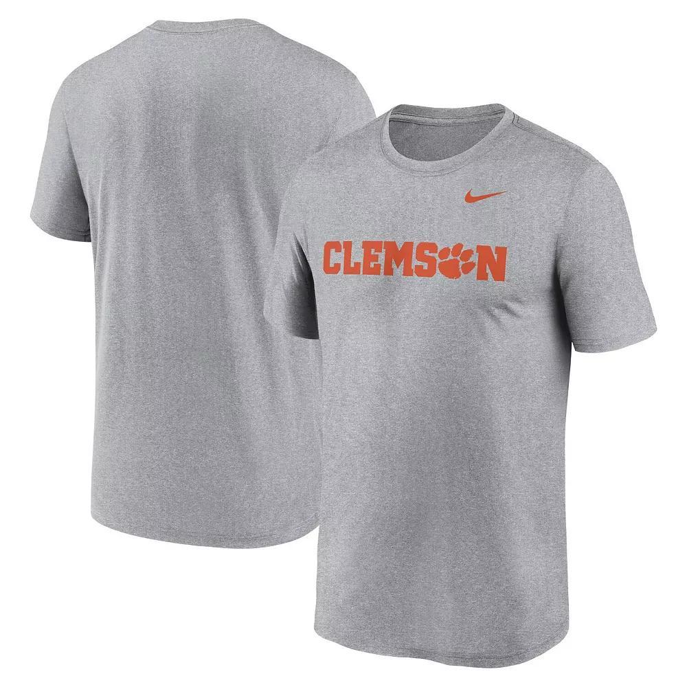 Men's Nike Heathered Charcoal Texas Rangers Local Rep Legend Performance T-Shirt, Size: 2XL Product Image