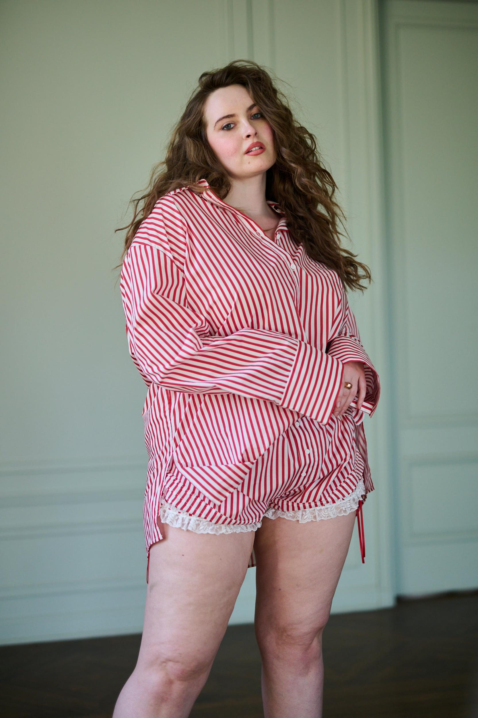 The Candy Stripe Boyfriend Boxer Product Image