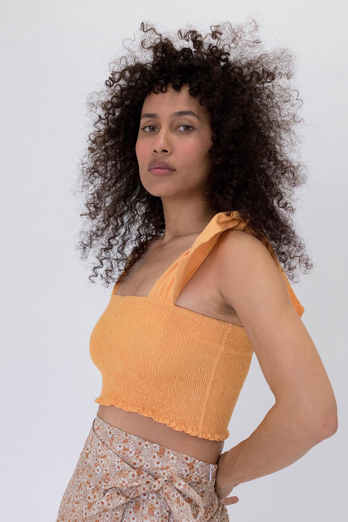 Montmartre Top - Cantaloupe Product Image