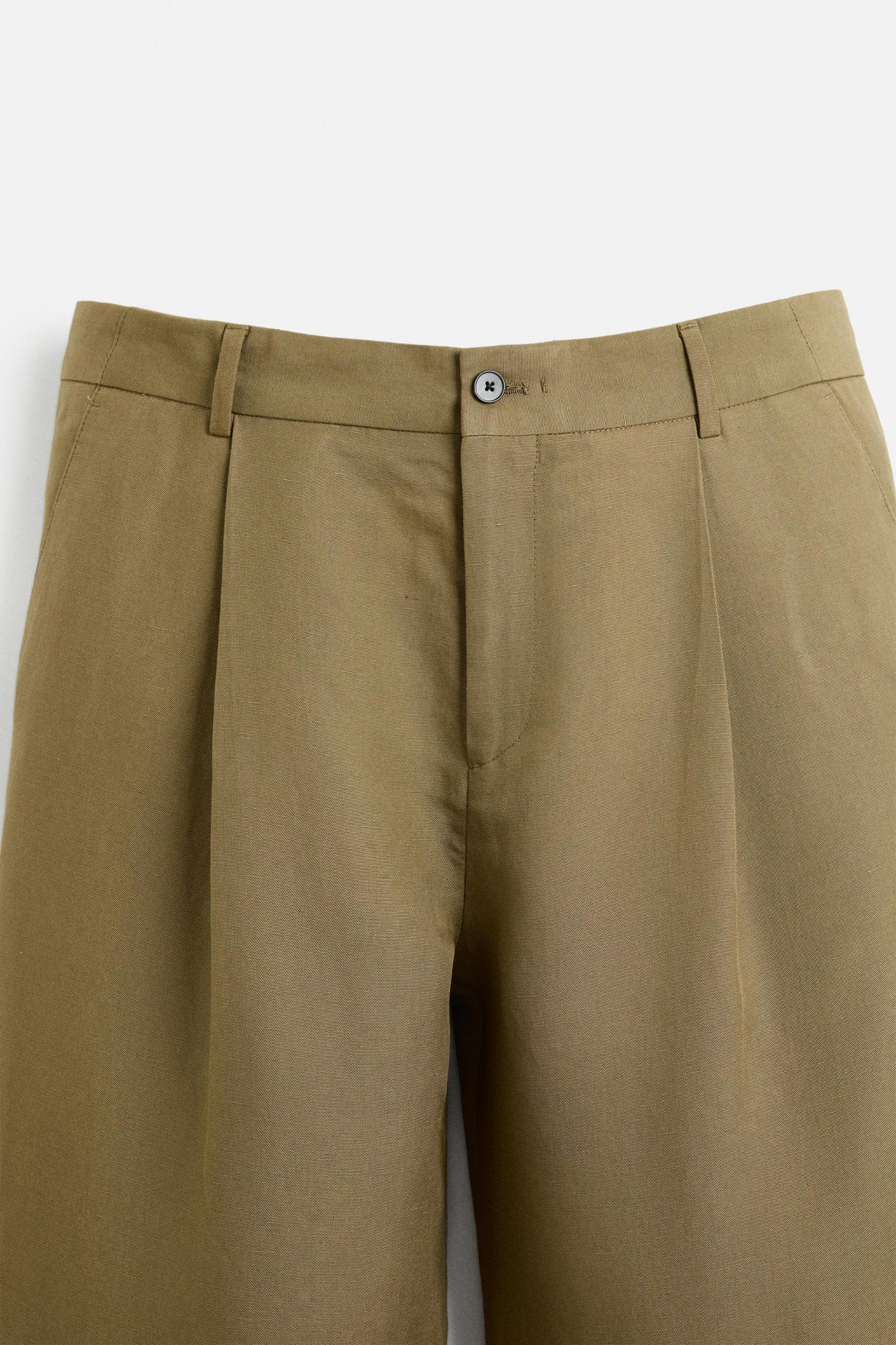 LYOCELL - LINEN SUIT PANTS Product Image