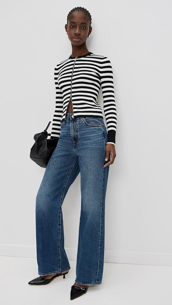 Madewell London 2 Way Zip Cardigan | Shopbop Product Image