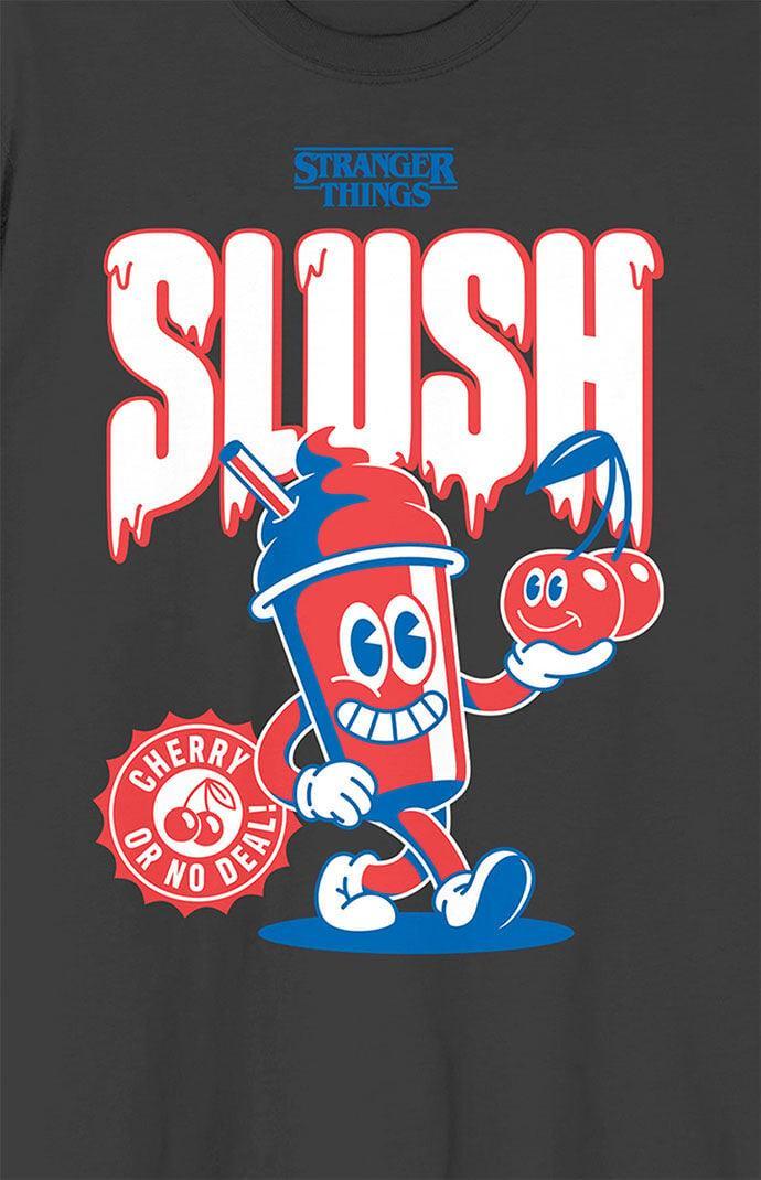 Men's Stranger Things Cherry Slush Graphic Tee, Size: Large, Gray Product Image