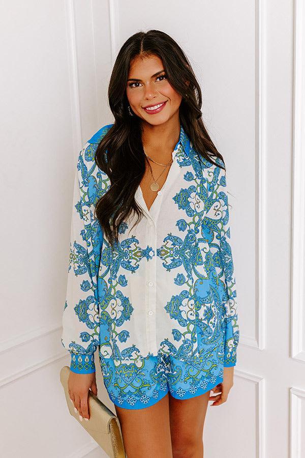 Milan Bound Paisley Button Up Product Image