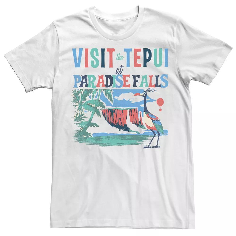 Disney / Pixar's Up Men's Paradise Falls Graphic Tee, Size: Large, White Product Image