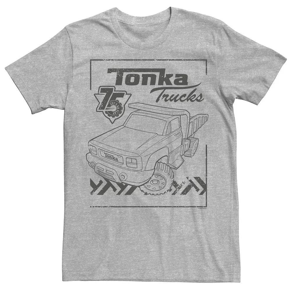 Men's Hasbro Tonka Truck Draw Graphic Tee, Size: XXL, Athletic Grey Product Image