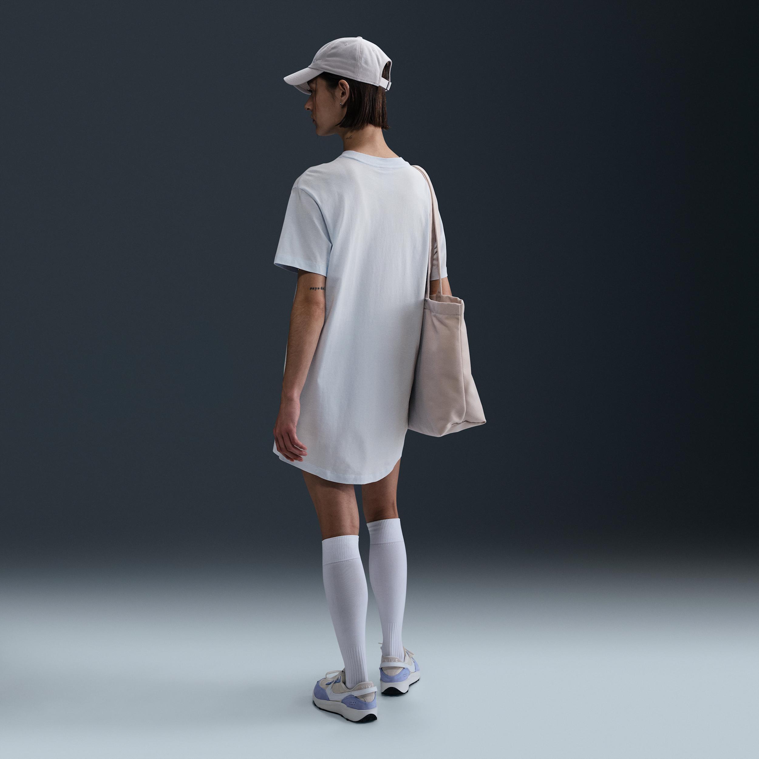 Women's Nike Sportswear Chill Knit Oversized T-Shirt Dress Product Image
