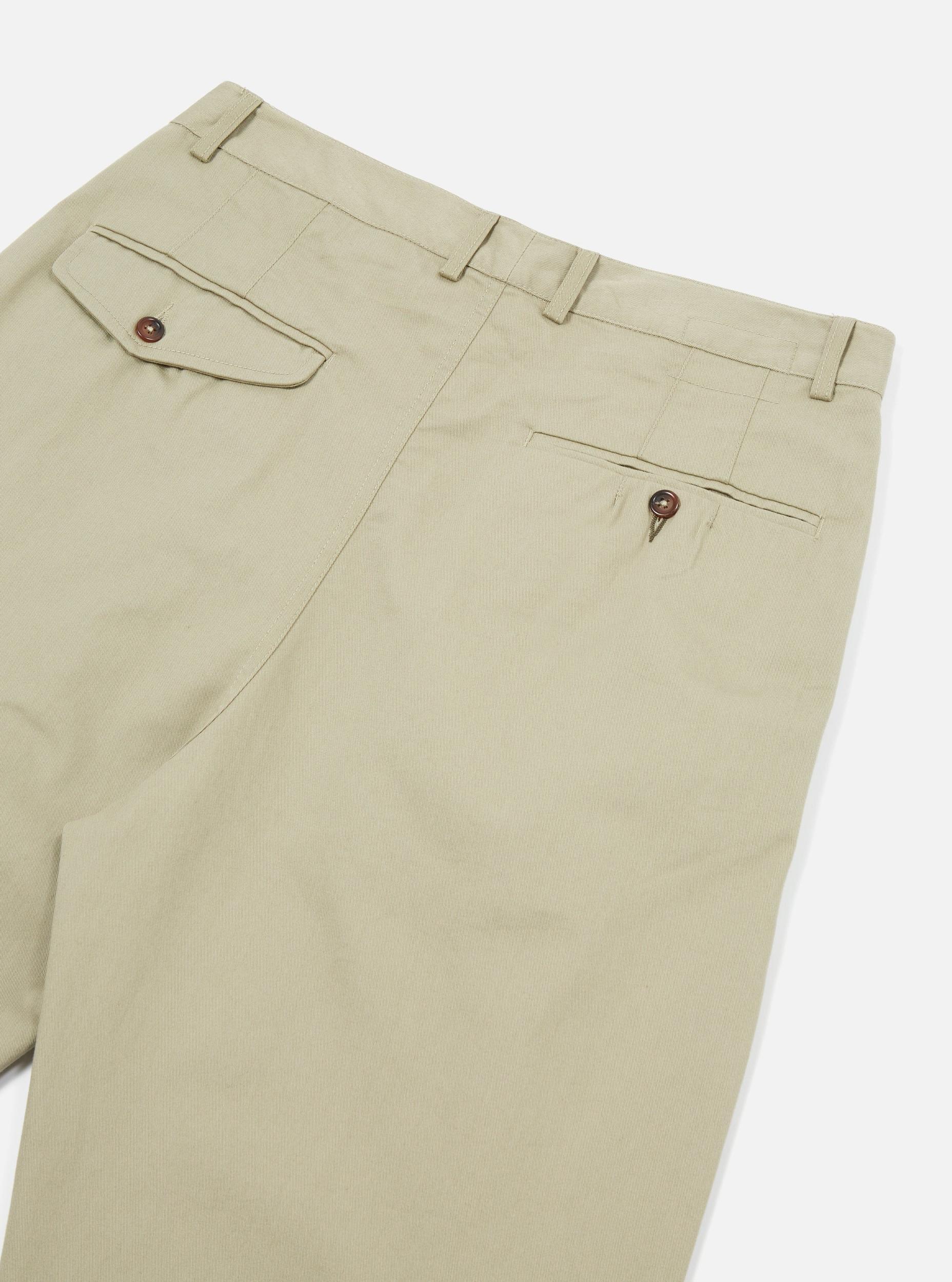 Stone Twill Double Pleat Pant Product Image
