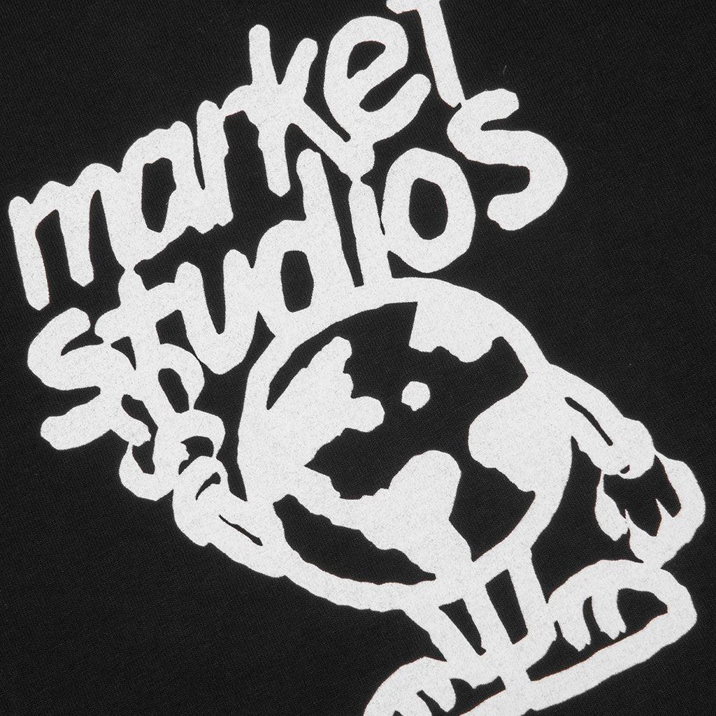 World Peace T-Shirt - Washed Black Male Product Image