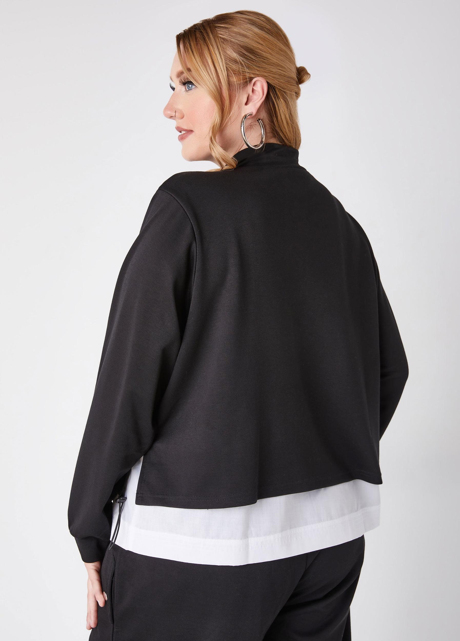 Snap Detailed Jersey Pants Product Image