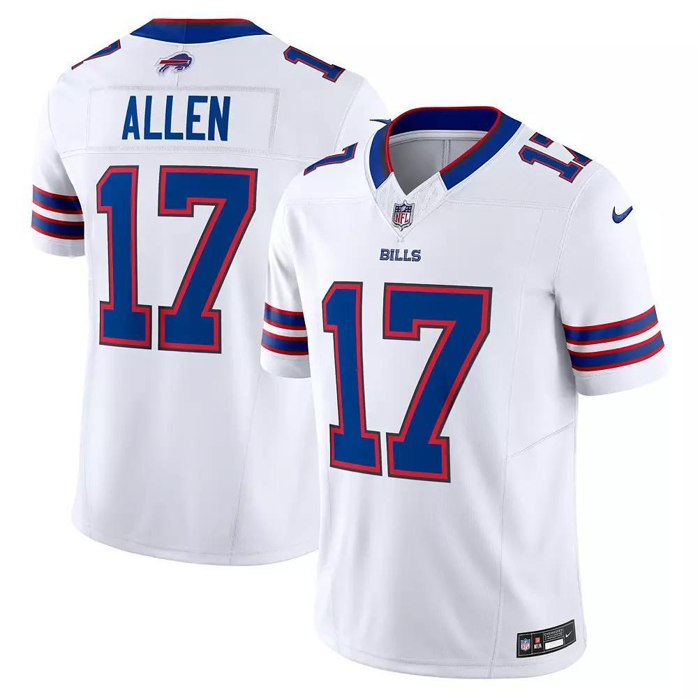 Men's Nike Josh Allen White Buffalo Bills Vapor F.U.S.E. Limited Jersey, Size: 3XL Product Image