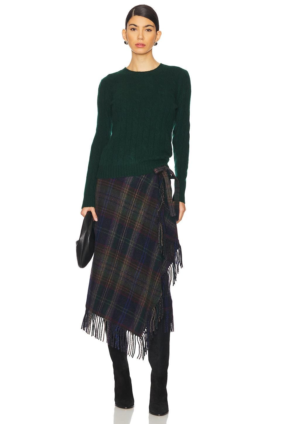 Wool Leonna A Line Skirt Polo Ralph Lauren Product Image