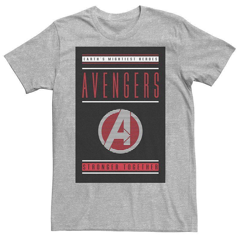 Men's Marvel Avengers Endgame Stronger Together Tee, Size: Medium, Athletic Grey Product Image