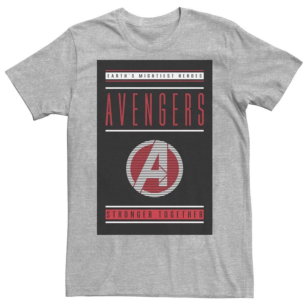 Men's Marvel Avengers Endgame Stronger Together Tee, Size: Medium, Athletic Grey Product Image