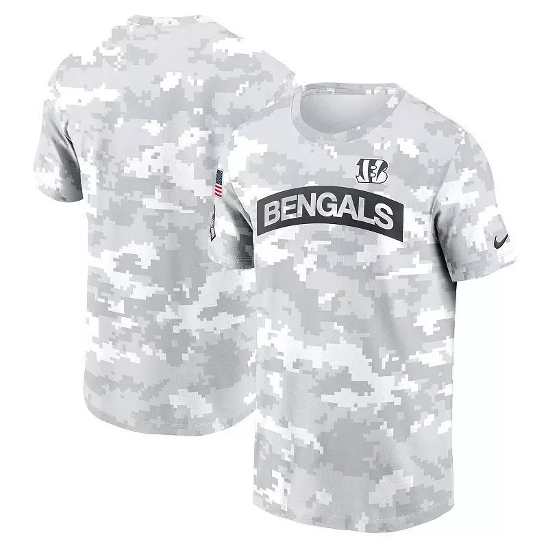 Men's Nike Arctic Camo Cleveland Browns 2024 Salute To Service Performance T-Shirt, Size: Small, Team Product Image