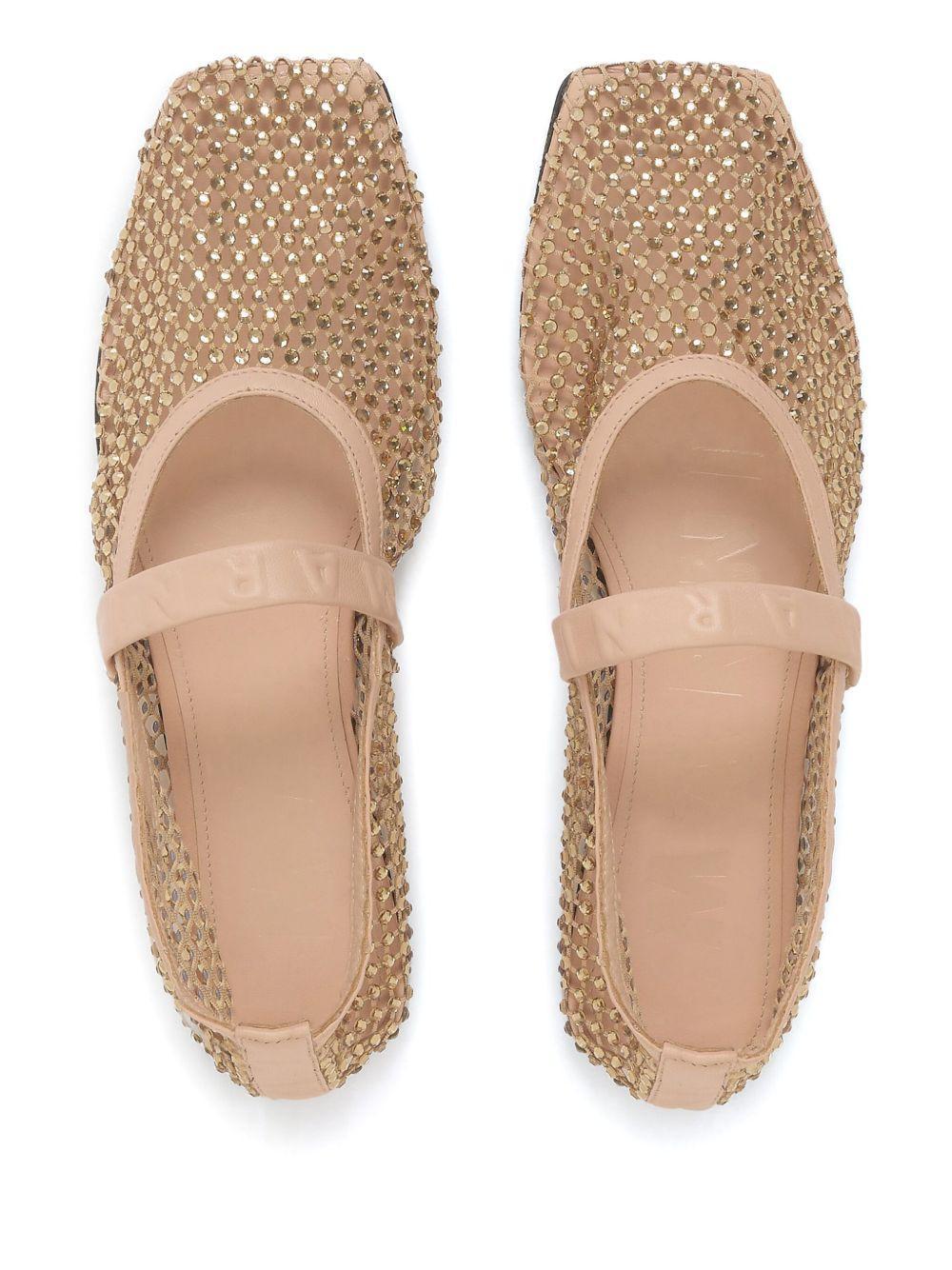 mesh ballerina shoes Product Image