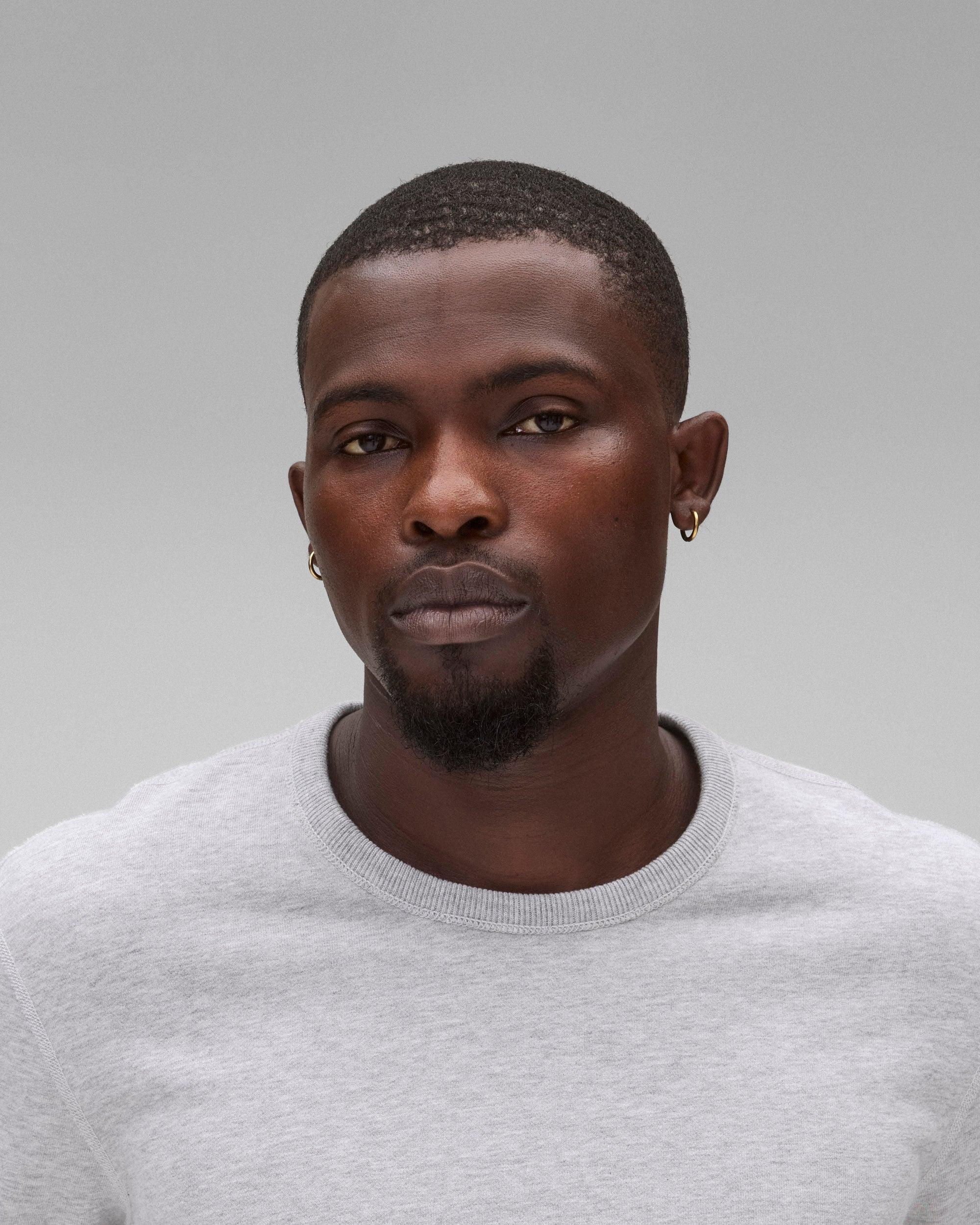Midweight Terry Slim Crewneck Male Product Image