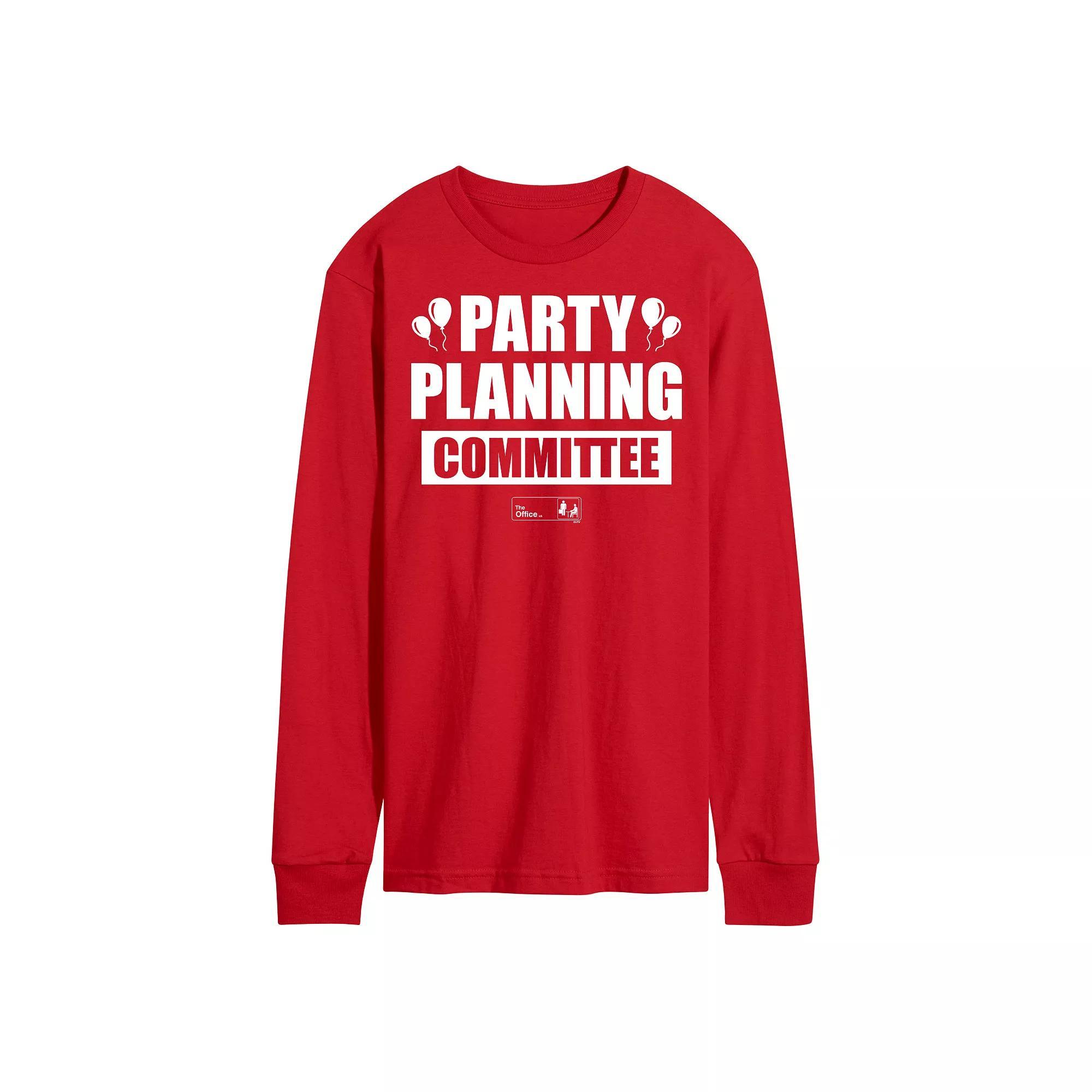 Mens The Office Party Planning Long Sleeve Tee Product Image
