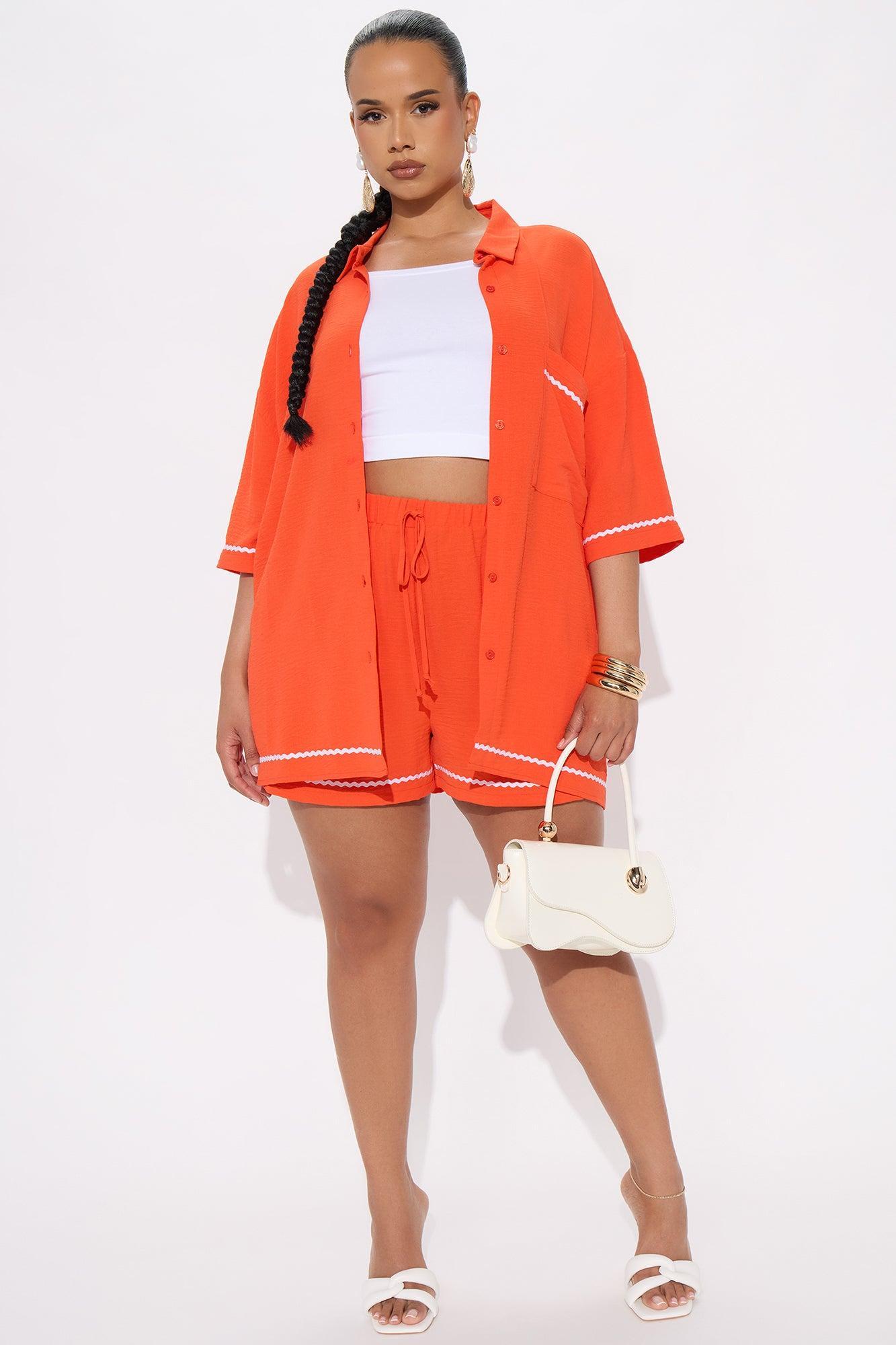 Eternal City Short Set - Orange Product Image