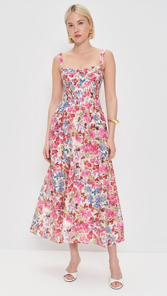 BARDOT Lilah Corset Midi Dress | Shopbop Product Image