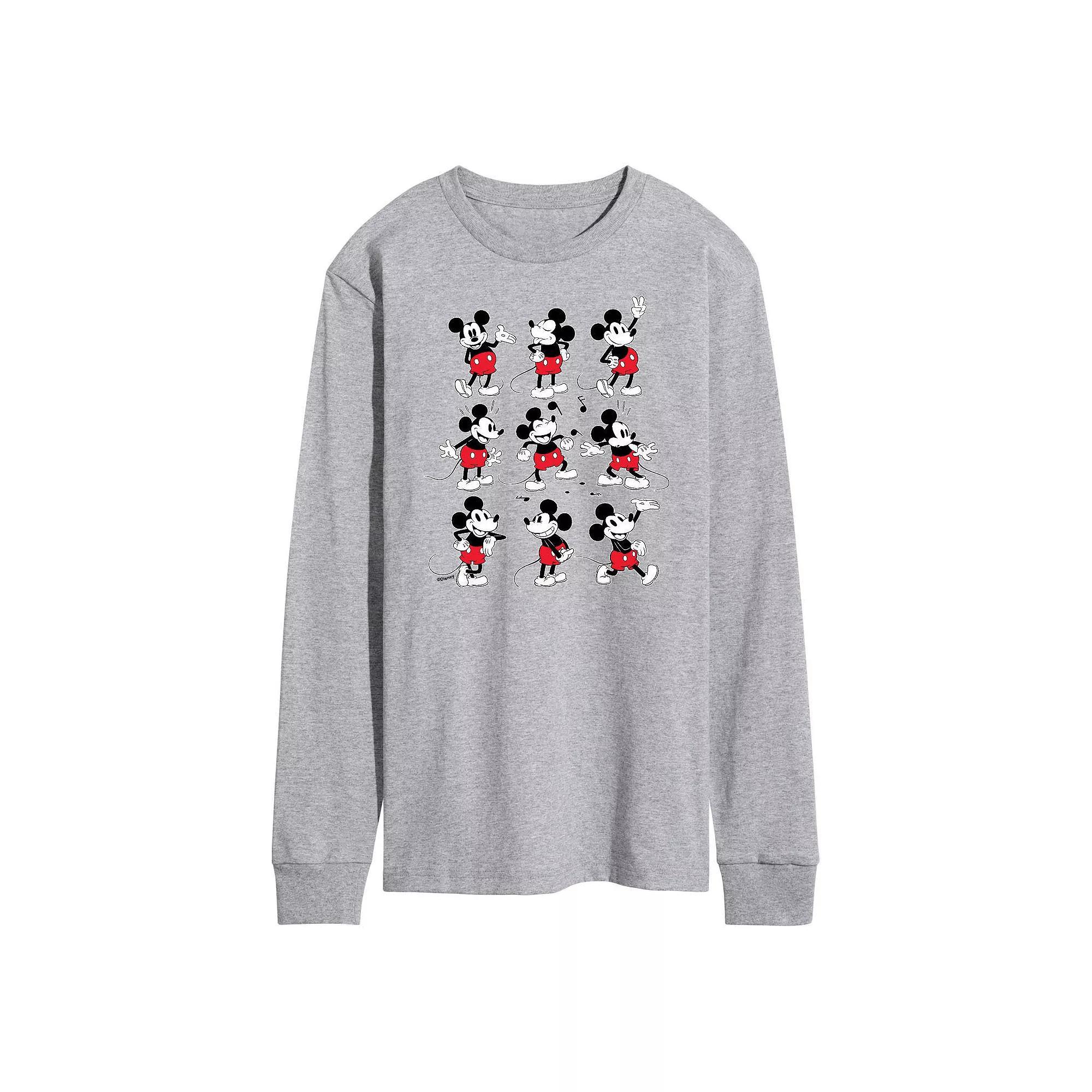 Mens Disneys Mickey Poses Tee Product Image
