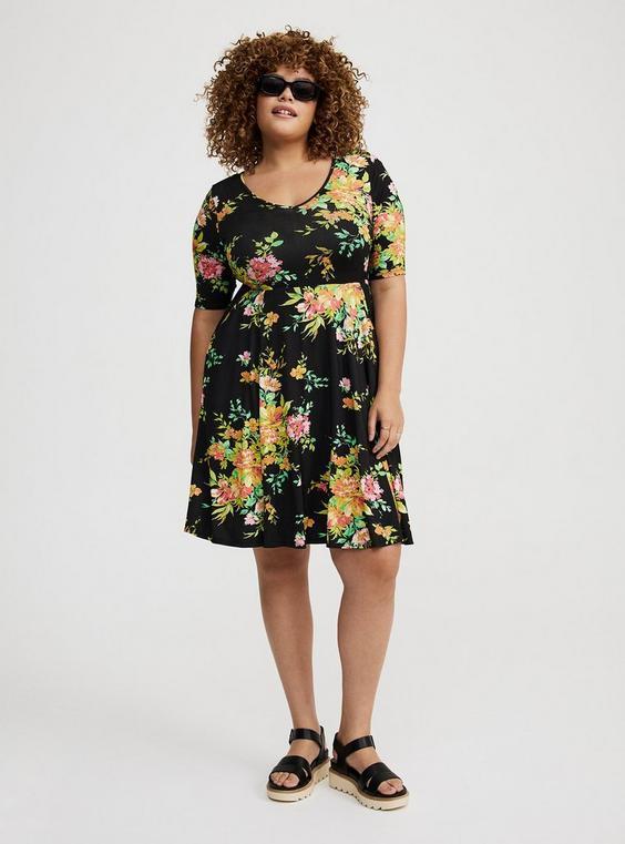 Mini Super Soft Skater Dress Product Image