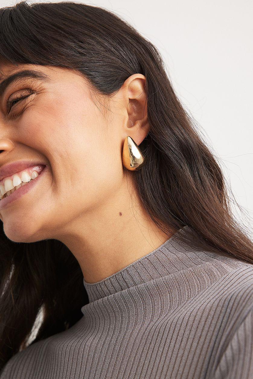 Teardrop Stud Earrings Product Image