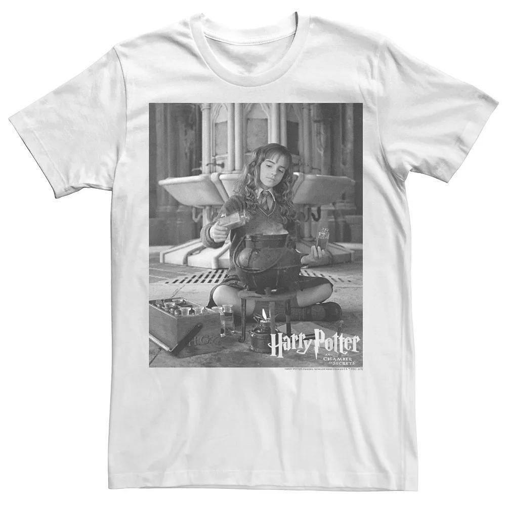 Men's Harry Potter Hermione Potions Poster Tee, Size: Large, White Product Image