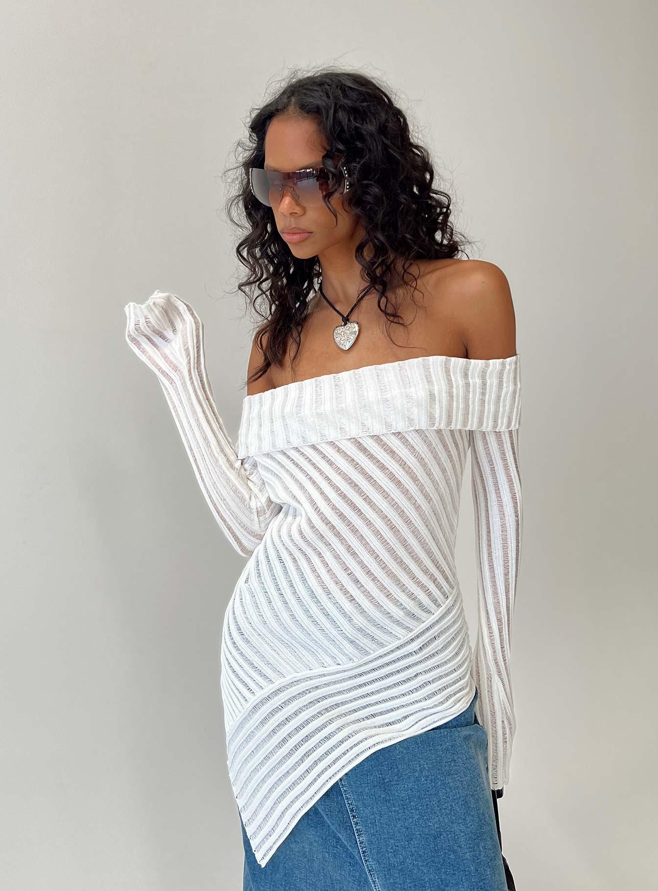 Cloud Sweater White Product Image
