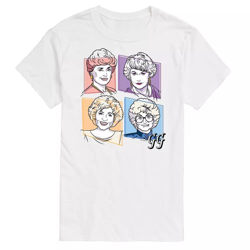 Mens Golden Girls Grid Tee Product Image