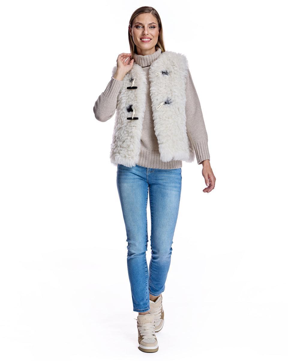 Knitted Lamb Vest Product Image