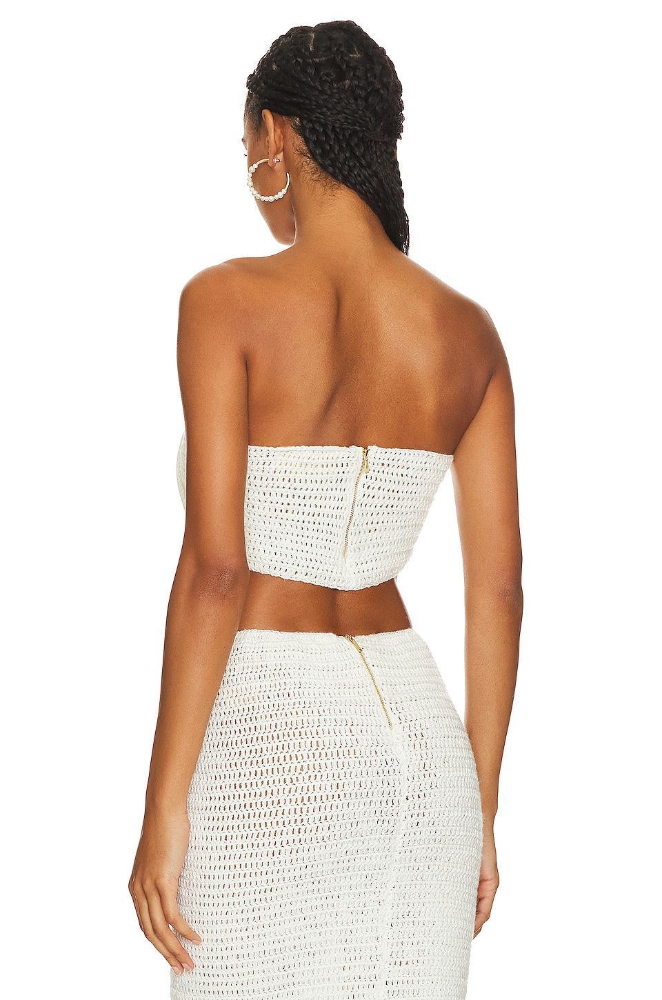Maxi Rose Crop Top Bahia Maria Product Image