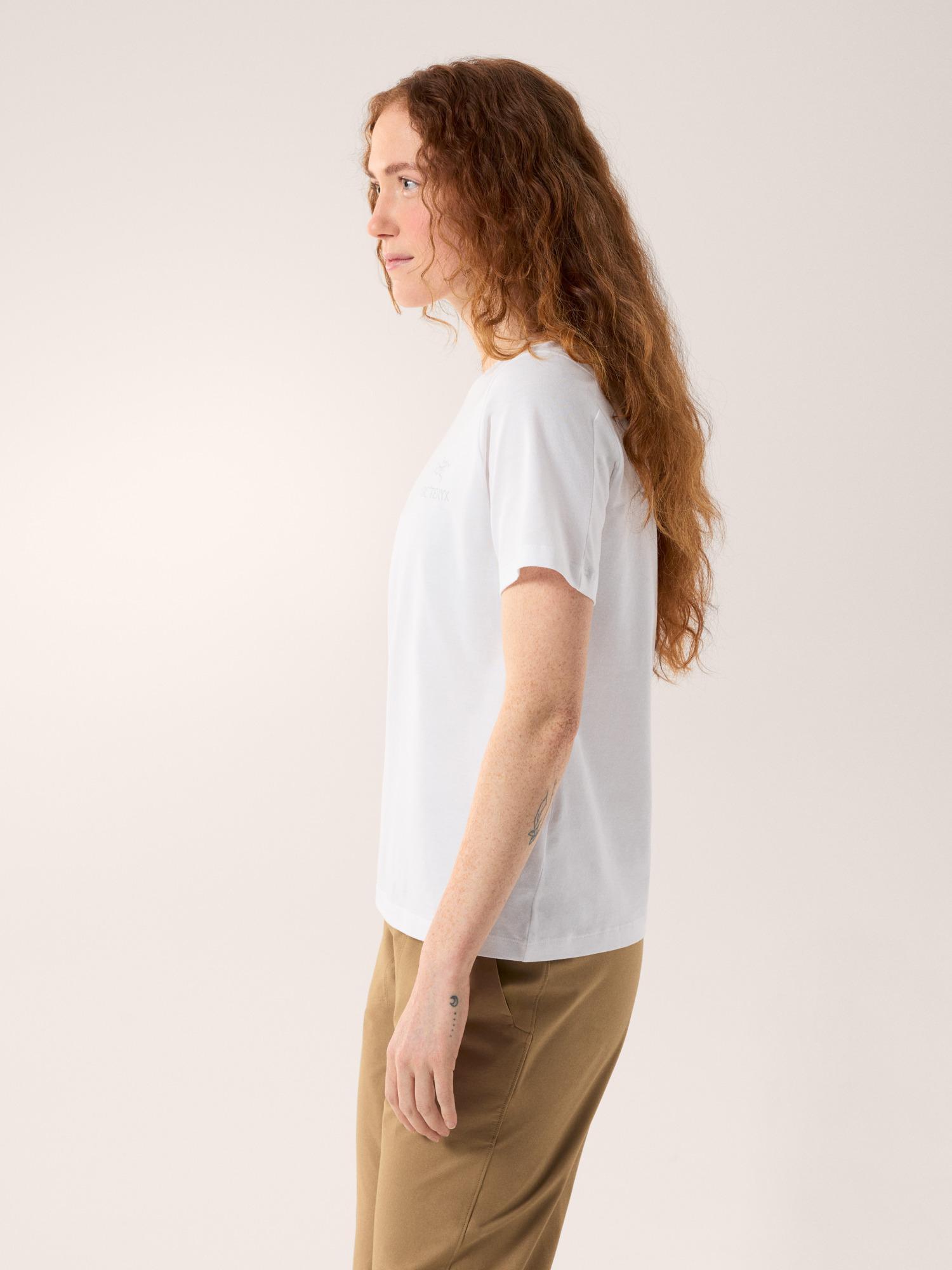 Kragg SL Cotton Emblem Crew Shirt SS Women's Product Image