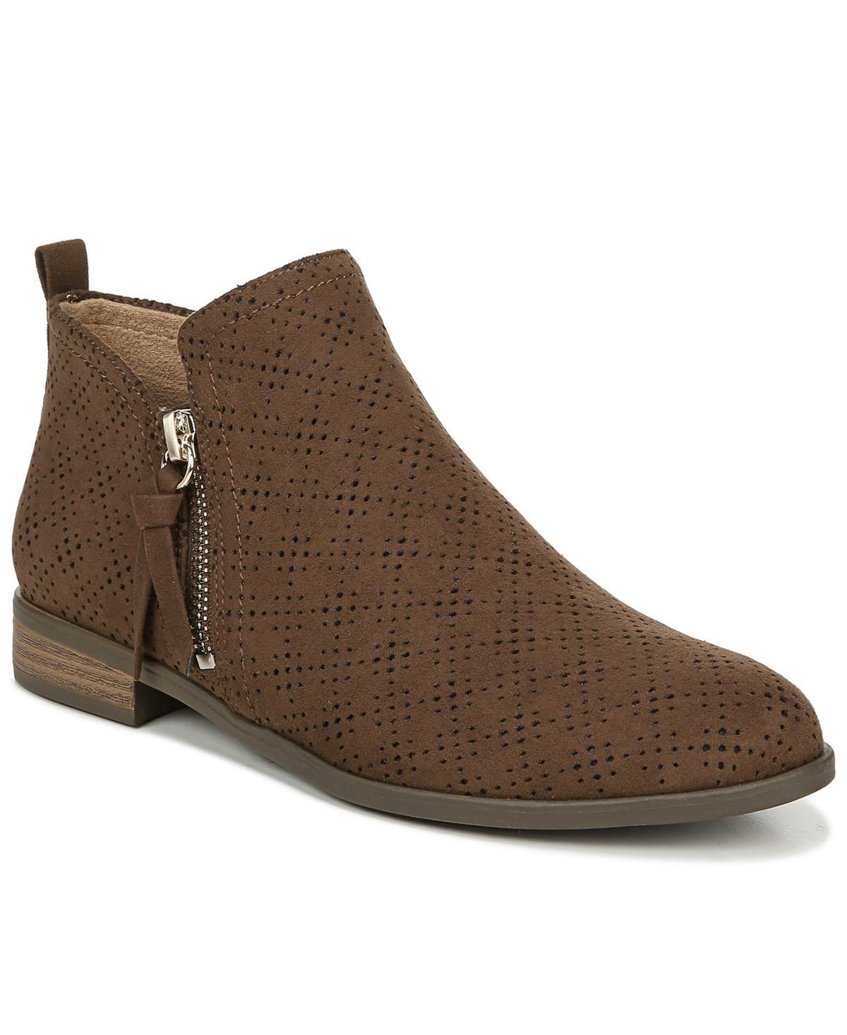 Dr. Scholls Rate Zip Womens Ankle Boots Brown Brown Product Image