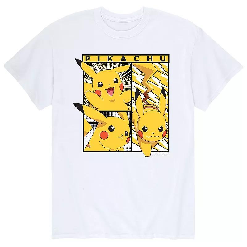 Mens Pokemon Pika Poses Tee Product Image
