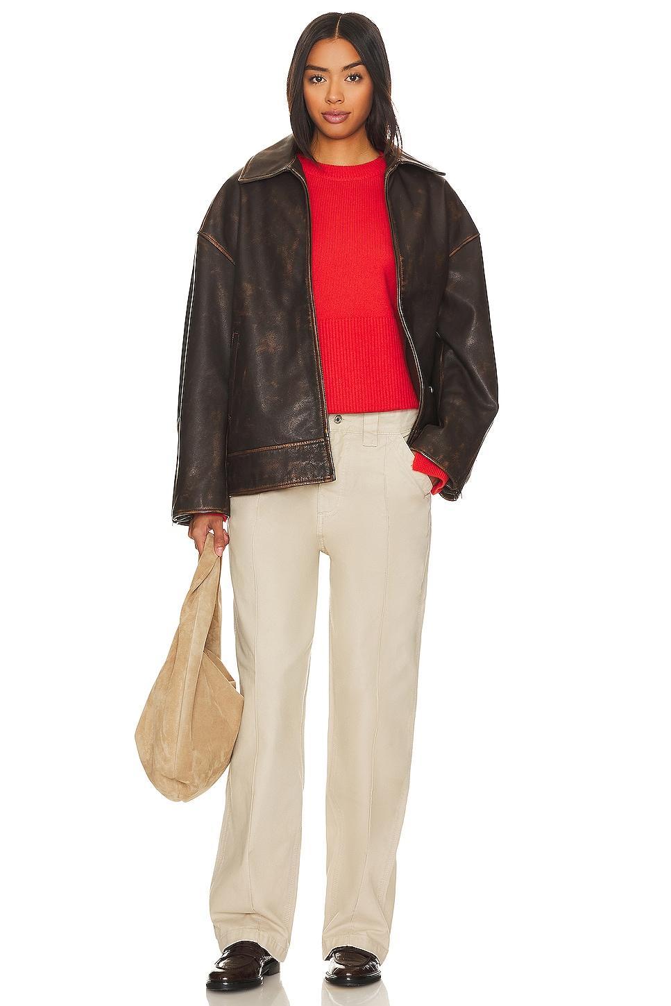 Boxy Crew Neck Autumn Cashmere Product Image