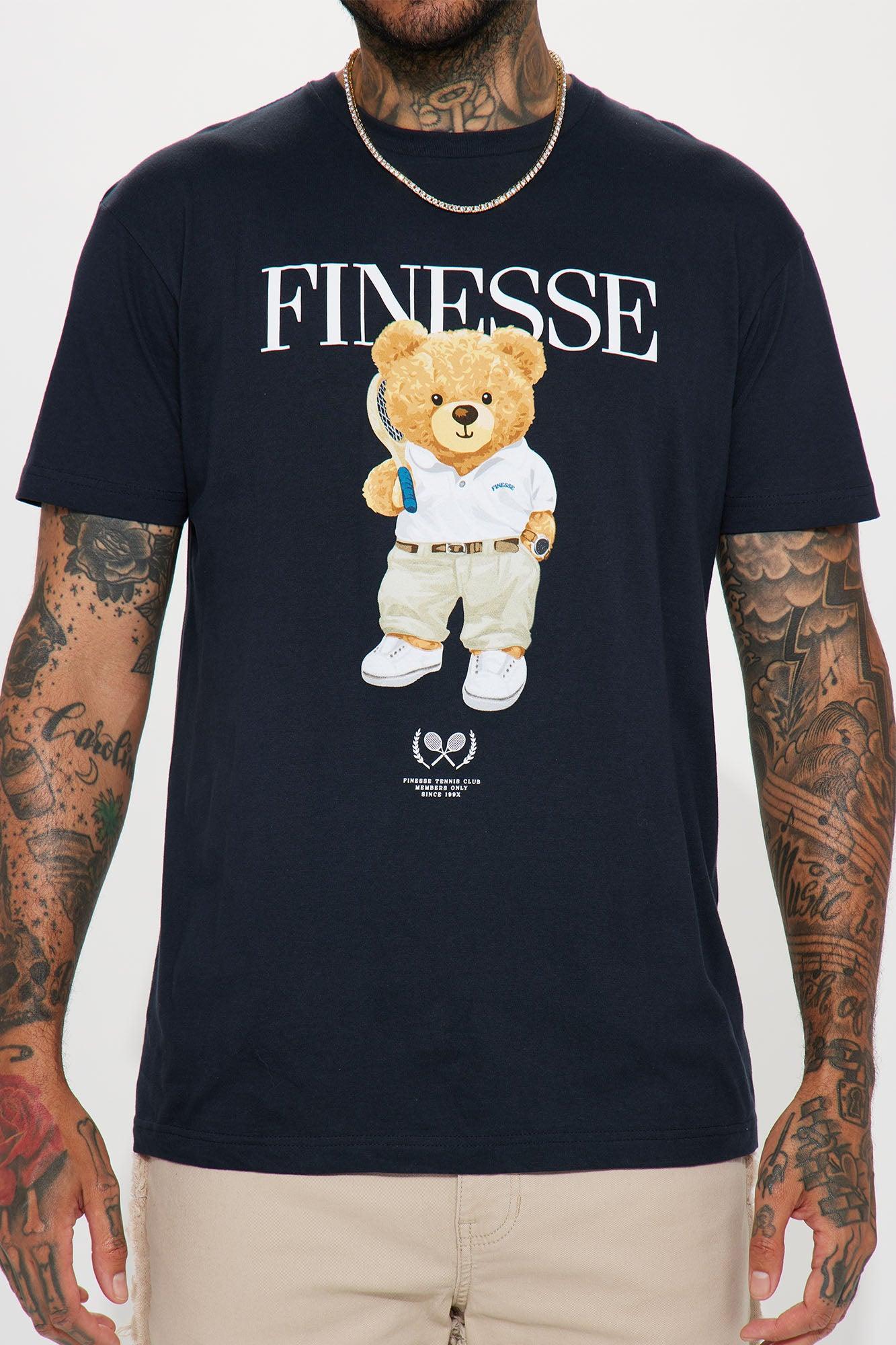 Finesse Tennis Club Short Sleeve Tee - Navy Product Image