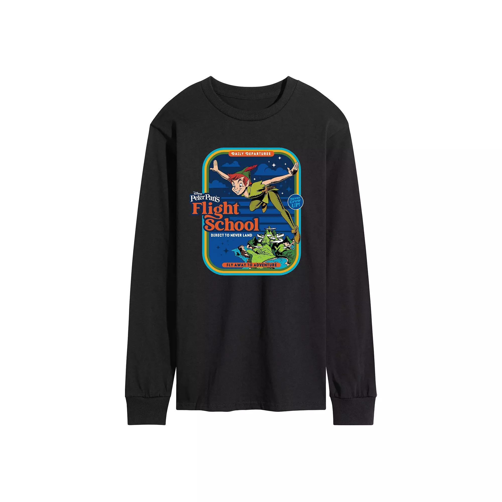 Disneys Peter Pan Mens Flight School Long Sleeve Product Image
