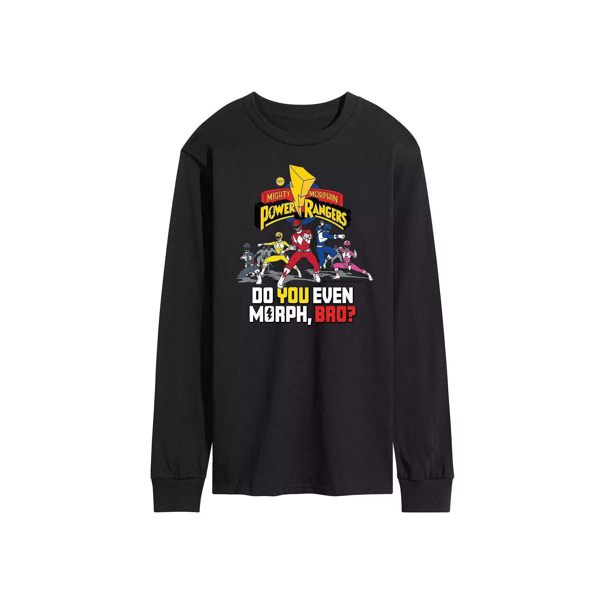 Mens Power Rangers Do You Morph Tee Product Image