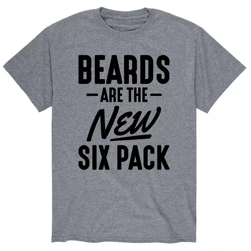 Mens Beards Are The New Six Pack tee Product Image