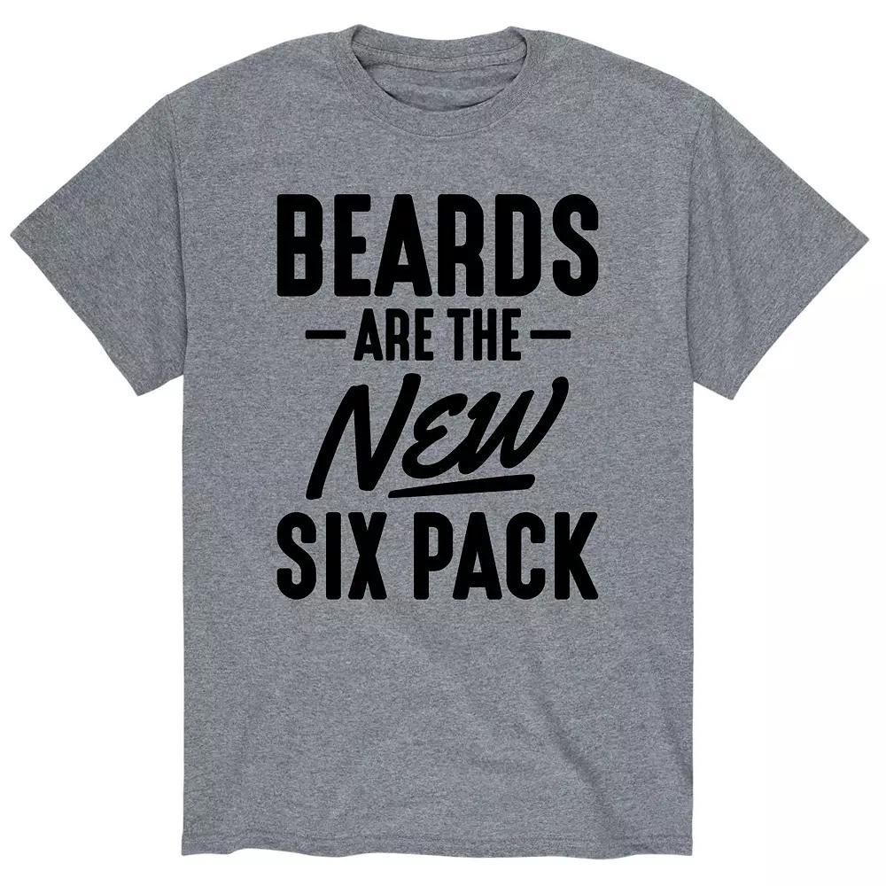 Mens Beards Are The New Six Pack tee Product Image