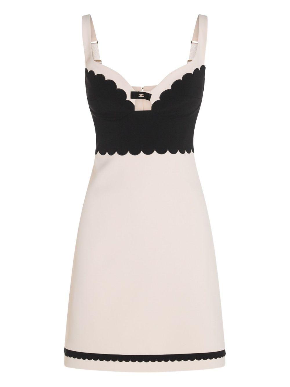 scalloped detail dress Product Image