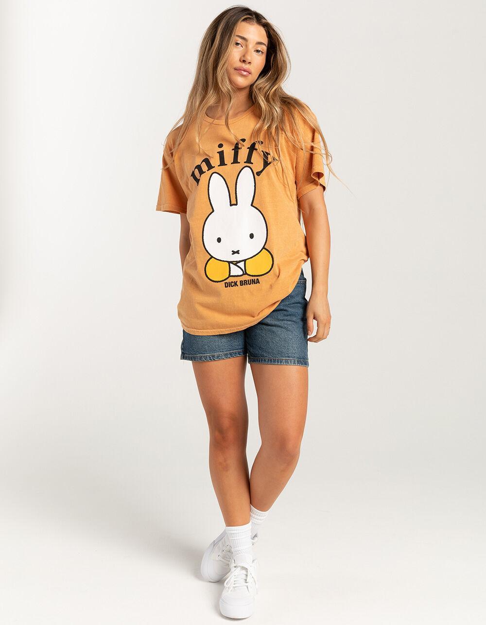 MIFFY Womens Boyfriend Tee - MUSTARD Product Image
