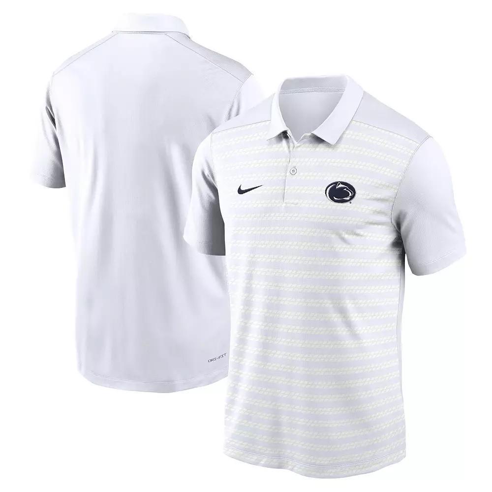 Men's Nike White Penn State Nittany Lions 2024 Early Season Coaches Sideline Performance Polo, Size: XXL Product Image