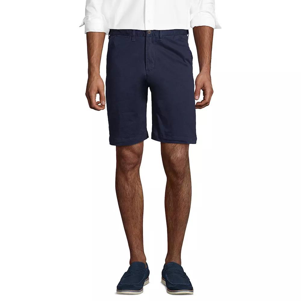 Big & Tall Lands' End 9" Comfort-Waist Knockabout Chino Shorts, Men's, Size: 52, Soft Pink Product Image
