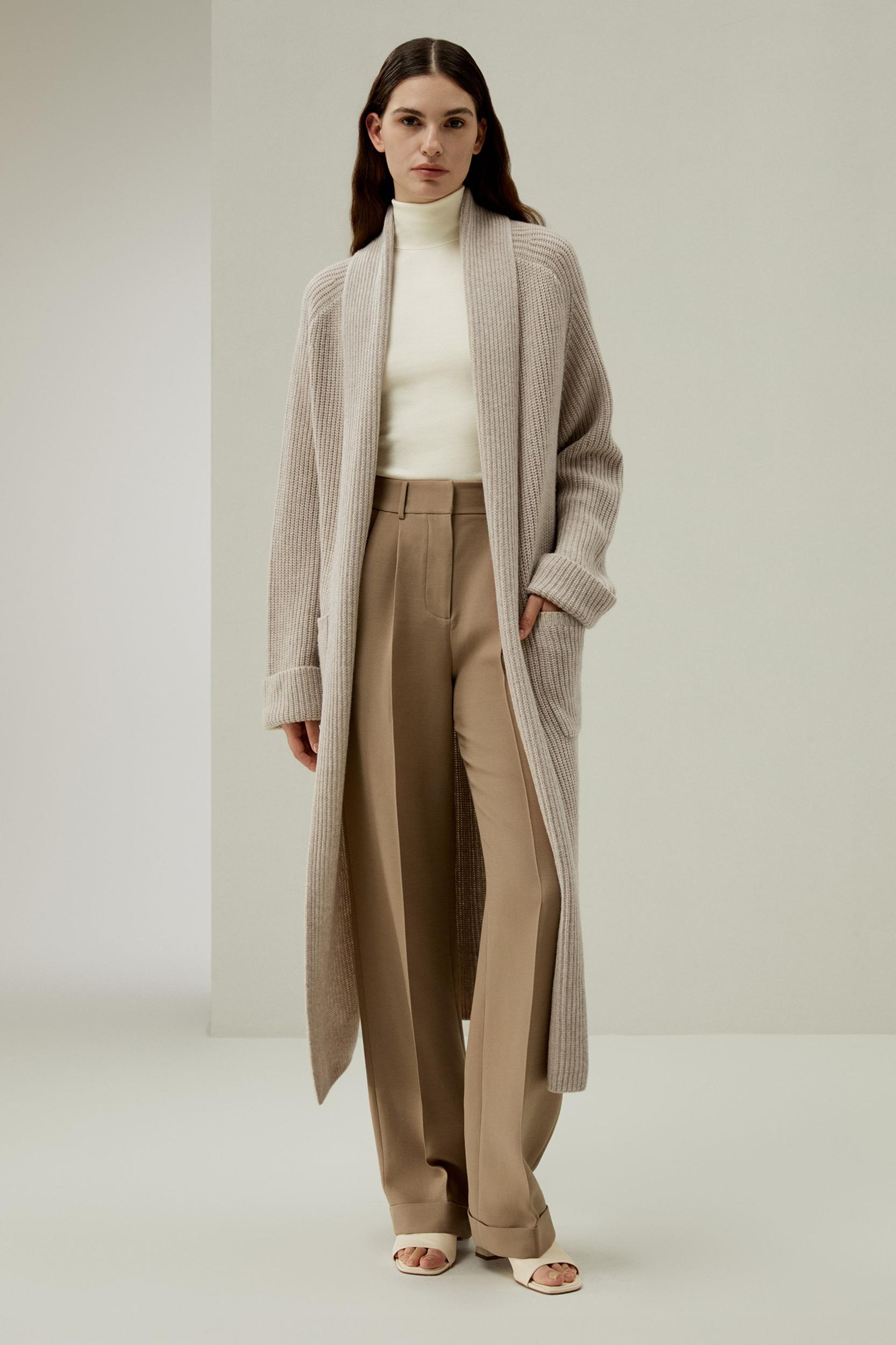 LILYSILK X LYDIA MILLEN 'Evergreen' Cardigan Product Image