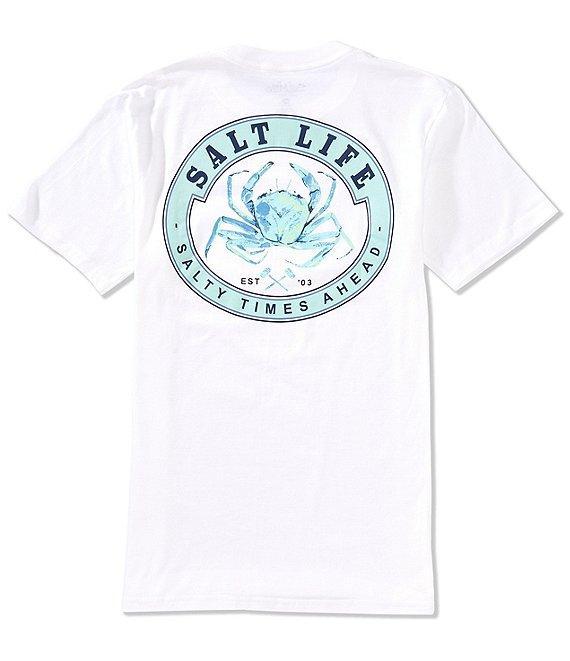 Salt Life Buoyant Crab Short Sleeve Round Graphic T-Shirt Product Image